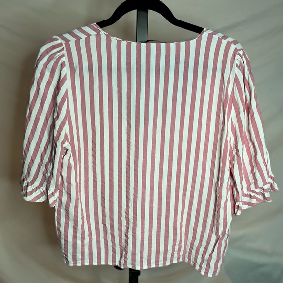 Pink and awesome! Zara stripped shirt. - Picture 15 of 16